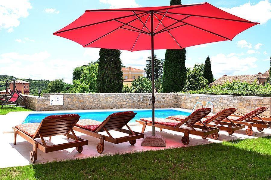 Villa Letizia Oprtalj Szoba fotó